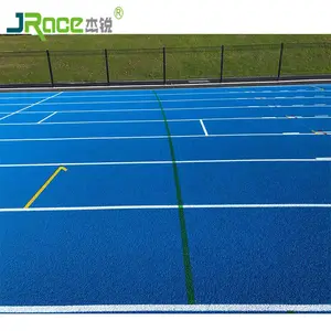 낮은 TVOC 다채로운 Running Track Surface Material 궤도 PU 스포츠 마루