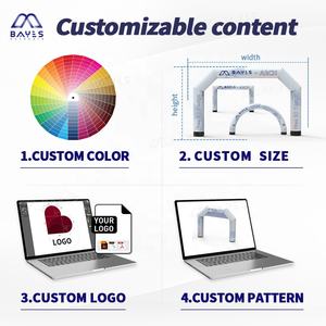 Arco Inflable Personalizable, Impermeable y Duradero, para Bodas, Carreras, Publicidad, Tamaño Personalizado para Exposiciones - Product Image 4