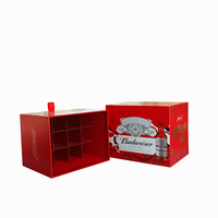 Boîte en carton d'emballage pour 6 bouteilles de bière, impression personnalisée de luxe, design exquis, fabriqué en Chine STPP