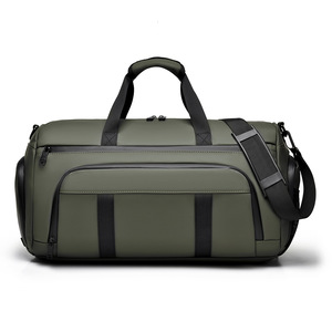 Bolsa Oxford de entrenamiento deportivo para hombre de gran capacidad, separación en seco y húmedo, mochila portátil para equipaje de hombro para viajes, seco y húmedo - Product Image 2