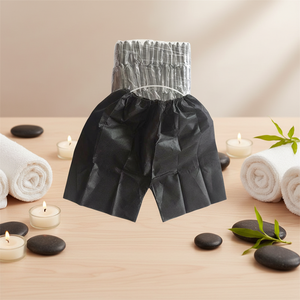 Sous-vêtements jetables <span class=keywords><strong>pour</strong></span> hommes de couleur bleu noir <span class=keywords><strong>pour</strong></span> sauna et centre de <span class=keywords><strong>massage</strong></span> - Product Image 1