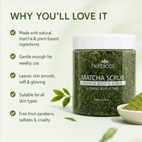 Fabricants de gommages corporels coréens en marque blanche : Gommage corporel hydratant au matcha, Gommage corporel blanchissant au sucre et au karité bio