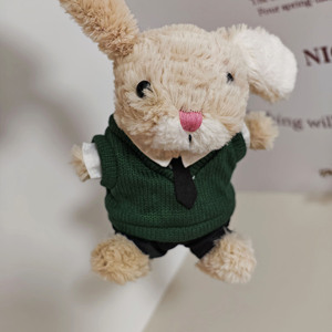 Ensemble de vêtements en tissu unisexe pour poupées de 15 cm, comprenant un gilet et un <span class=keywords><strong>pull</strong></span>, pour poupées Sweet Rabbit, à partir de 14 ans - Product Image 1