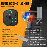 Machine de boxe musicale intelligente professionnelle sans fil pour entraînement ciblé, test de force électronique, fitness, fixation murale, One Punch