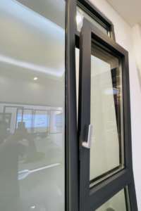 หน้าต่างบานเลื่อนฉนวนกันความร้อน75ชุดดีไซน์ขอบแคบสำหรับวิลล่า - Product Image 2