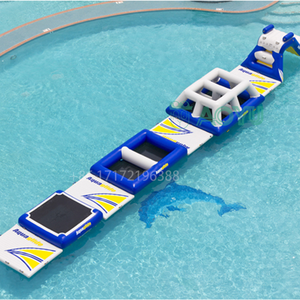 Grand parc aquatique gonflable géant <span class=keywords><strong>d</strong></span>'amusement mer <span class=keywords><strong>jeux</strong></span> <span class=keywords><strong>tapis</strong></span> flottant plate-forme obstacles toboggan jouets <span class=keywords><strong>jeux</strong></span> <span class=keywords><strong>de</strong></span> sport - Product Image 1