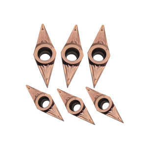 <span class=keywords><strong>CNC</strong></span> máy công cụ cắt VBGT110302-FL sắc nét chip Lathe lưỡi chính xác công cụ tốt tungsten carbide chèn ở mức giá thấp hơn - Product Image 4