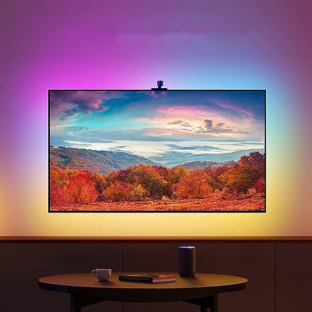 FEICAN RGB Video Game & Home TV LED Backlight Smart USB & Wifi Immersion IP67 Ambient Light with DC 5V Voice Control Mode