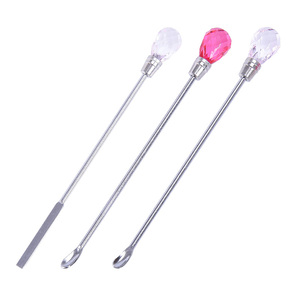 Metal <b>Nail</b> Pigment Stirring Spoon Stick Color Mixing Bar for PMU Salon Cosmetic DIY <b>Tools</b> - Product Image 5