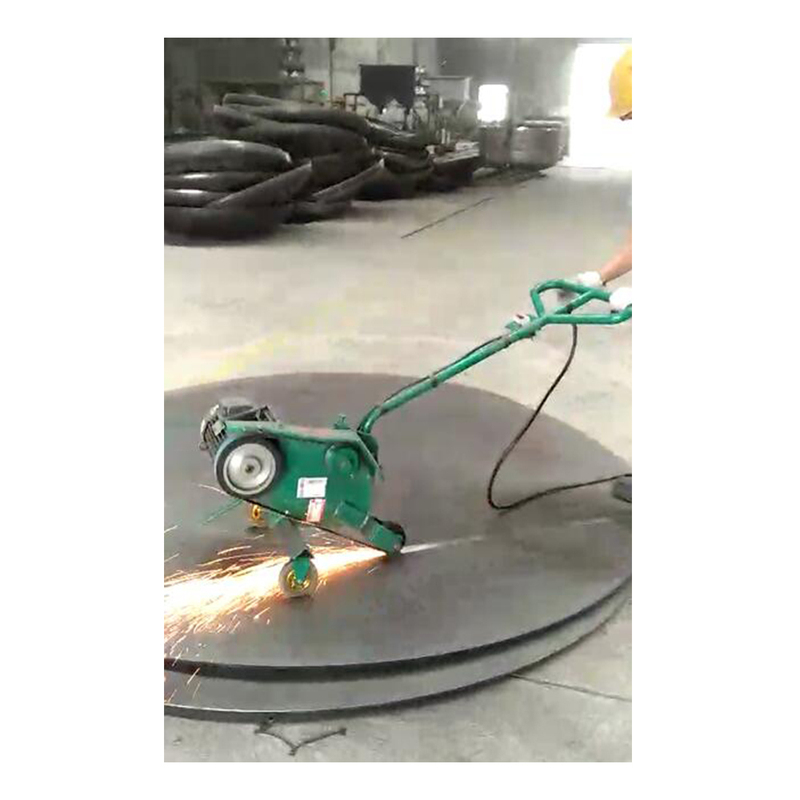 Hand push Steel Plate Belt Sanding