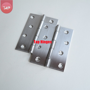 Bisagras de Acero Inoxidable de 4'' con Cabezal de Remache, Par de Bisagras para Puerta con Apertura de 180 Grados para Baño, Cocina y Uso Exterior - Product Image 5