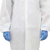 Batas de Laboratorio y Ropa de Trabajo Desechables, Venta Directa de Fábrica China, Procesamiento OEM, Bajo Precio y Buen Servicio, ISO 13485