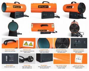 Chauffage au GPL LN230LPTE 70 kW avec <span class=keywords><strong>limiteur</strong></span> <span class=keywords><strong>de</strong></span> surchauffe intégré pour chantier et séchage <span class=keywords><strong>de</strong></span> tunnels - Product Image 3