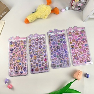Pegatinas 3D en Relieve Dream Gem, Lindas Figuras <span class=keywords><strong>de</strong></span> Dibujos Animados, Corazones, Estrellas y Flores, Decoración <span class=keywords><strong>para</strong></span> Diarios, Fundas <span class=keywords><strong>de</strong></span> Teléfono <span class=keywords><strong>para</strong></span> <span class=keywords><strong>Niñas</strong></span> - Product Image 2