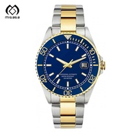 Montre de Plongée de Luxe pour Homme en Acier, Mécanique Automatique, Étanchéité 200M, Style Affaires et Mode