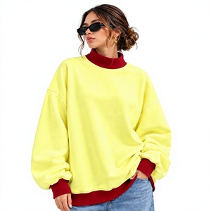 Sudadera de Cuello Alto para Mujer, Diferentes Colores, Largo Regular, Tela de Alta Calidad, Hecha a Medida para Uso en Exteriores - Product Image 1