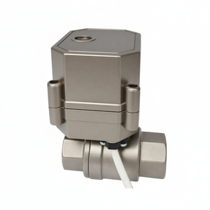 Vanne d'arrêt d'eau électrique automatique en acier inoxydable à retour automatique à 2 fils 12V CC CR2 2PC pour commande urgente COVNA - Product Image 3