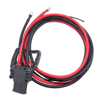 Assemblage de câble industriel d'alimentation de connecteur de batterie de prise de 80A 160A 320A REMA pour chariot élévateur électrique