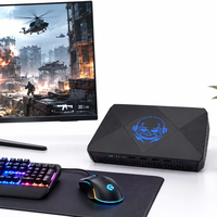 Mini PC Commercial Core I7-8705G avec RAM DDR4, RJ45 Giga LAN, SSD/HDD, Multifonction, Win11/Linux, Carte Graphique Radeo RX Vega M GL