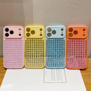 เคสโทรศัพท์มือถือลายคริสตัลมุก ดีไซน์ใหม่ล่าสุดจากโดปาไมน์เกิร์ลส์ สำหรับ iPhone 18 Pro 17Air 16plus 15 14 12 Pro max ป้องกันรอยขีดข่วน - Product Image 1