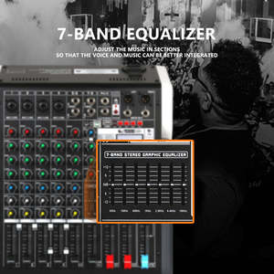 Consola Mezcladora de Audio de 8 Canales BHA TXS-8 Tipo <span class=keywords><strong>B</strong></span> 2.0 <span class=keywords><strong>24</strong></span> DSP con 4 Canales y Función FBX, Conexión a PC, 12 Años de Garantía de Fábrica, OEM, CE, FCC - Product Image 5