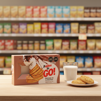 Boîtes d'emballage pour collations entièrement personnalisables, boîtes à chocolat avec fenêtre et impression personnalisées pour biscuits et gâteaux