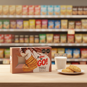 Boîtes d'emballage pour collations entièrement personnalisables, boîtes à chocolat avec fenêtre et impression personnalisées pour biscuits et gâteaux - Product Image 1