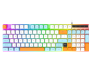 Combo de Teclado y Ratón con Cable en Oferta, 100 Millones de Clics de Vida Útil, 2400 DPI, Juego de Teclado y Ratón para Juegos, para PC de Escritorio, Venta al por Mayor