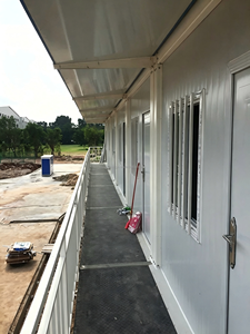 <span class=keywords><strong>Casa</strong></span> Container Smontabile da 20 Piedi, Prefabbricata e Modulare con Isolamento Termico, Struttura in Acciaio Moderna per Ufficio in Montagna - Product Image 4