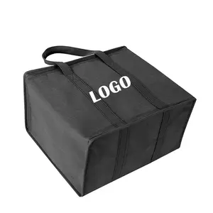 Manufacturers Wholesale Grocery Shopping Thermal Customized Logo Printed Waterproof Insulated Cooler Bag With Zipper