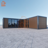 DXH Fabrication Personnalisable Family Resort Holiday Living Hotel Camp Portable Préfabriqué Modulaire Conteneur Maison Prix Maison