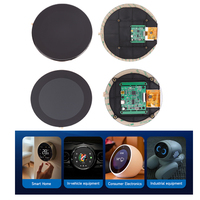 Módulos LCD Redondos y Delgados de Marco Abierto Kingtech OEM Personalizados de 3.4''/4'' con Temperatura de Funcionamiento de -20~70°C, Compatibles con Todos los Modelos de Raspberry Pi