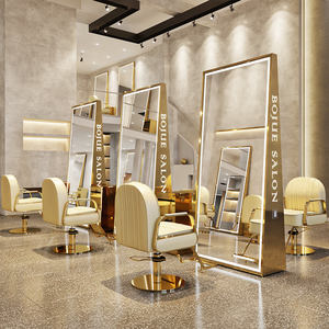 Espejo Moderno de Vidrio Templado para Salón de Belleza o Barbería con Luz, de Una o Dos Caras, Tamaño Personalizable - Product Image 6