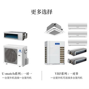 Climatiseur à Conception de Conduit Fin, 3 Vitesses Variables, Refroidissement et Chauffage, Unité Intérieure pour Usage Domestique - Product Image 4