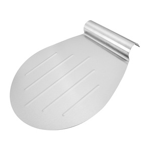 Pizza Transfer Spatula 10-Inch Stainless Steel Rolled Edge Household Pizza Tool - Product Image 4