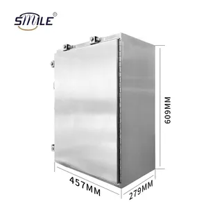 CHNSMILE Waterproof aluminum /stainless steel sheet metal electrical control junction meter enclosure box