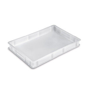 Giganplast <b>Crate</b> Service Stackable 60 x 40 x 7 h cm Hotel Catering Supplies Wholesale - Product Image 1