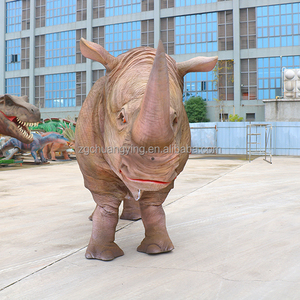 Costume de dinosaure rhinocéros pour adulte pour fête - Product Image 2