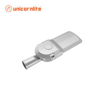 Lampadaire intelligent extérieur en aluminium 240w haute puissance LED réverbère pôle lampe à led capteur de mouvement 180lm/w