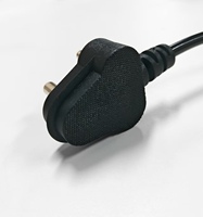 Câble d'alimentation pour ordinateur avec prise sud-africaine/indienne à 3 broches vers IEC C13, rallonge de câble d'alimentation pour appareils électriques