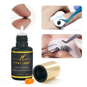 Pinky Leem New Eyelashes Glue Oil and Water Resistant with Elite in Formaldehyde Free Black Eyelashes Glue - Product Image 2