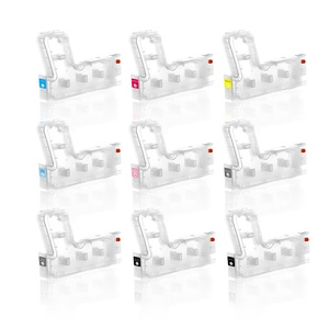 Supercolor 280ml/pcs for Epson T8501-T8509 Empty <b>Refillable</b> <b>Ink</b> Cartridge With Permanent Chip for EPSON SURE COLOR P800 Printer - Product Image 1