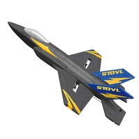 Drone RC planeur KF605 2.4G à aile fixe, avion télécommandé électrique en mousse EPP à lancer à la main, modèle de chasseur F35 pour extérieur