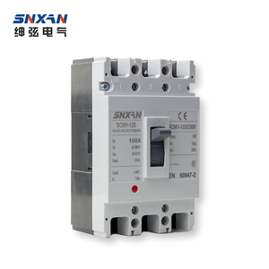 MCCB Elektronik tahan lama-High Double Breakpoint dapat disesuaikan grosir 3P 100A AC 400V SCM-125/3300 harga pabrik saklar udara - Product Image 2