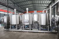 Système de brasserie clé en main de 1000 L, équipement de micro-fermentation en acier inoxydable