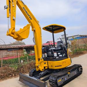 Mini-excavatrice sur chenilles Komatsu PC35 du Japon, 3,5 tonnes, modèle 2023 d'occasion avec moteur et boîte de vitesses - Product Image 5
