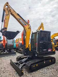 รถขุดขนาดเล็กยี่ห้อ SANY รุ่น SY60C ปี 2022 น้ำหนักใช้งาน 6 ตัน ใช้สำหรับงานก่อสร้างและงานเหมือง พร้อมส่วนประกอบเครื่องยนต์หลัก - Product Image 5