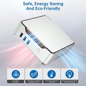 Logo Mini PC Intel 13 N150 CPU 16GB DDR4 500GB 1TB M.<span class=keywords><strong>2</strong></span> SSD 4K Dual WiFi 6 BT5.<span class=keywords><strong>2</strong></span> B 3.<span class=keywords><strong>2</strong></span> Desktop Mini EU AU CN dapat disesuaikan - Product Image 3