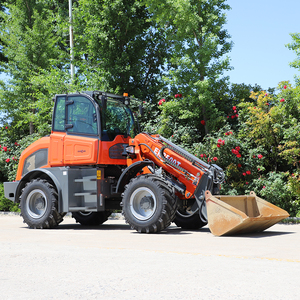 Cargadora de Ruedas Telescópica ER2500T de 2.5 Toneladas, Cargadora Frontal Compacta Articulada para Agricultura y Construcción - Product Image 4