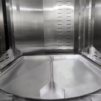 Four Rotatif Industriel Commercial pour Boulangerie avec Chariot à 64 Plateaux, Four de Cuisson à Pain à Contrôle Intelligent